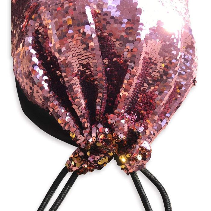 bolso mágico con cordón para mujer Cuadros detallados ladies magic drawstring bag Detailed pictures