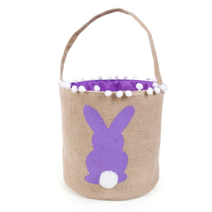 Jute Easter Bunny Basket